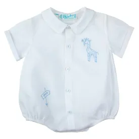 Feltman Brothers Adorable Giraffe-Print Creeper for Babies