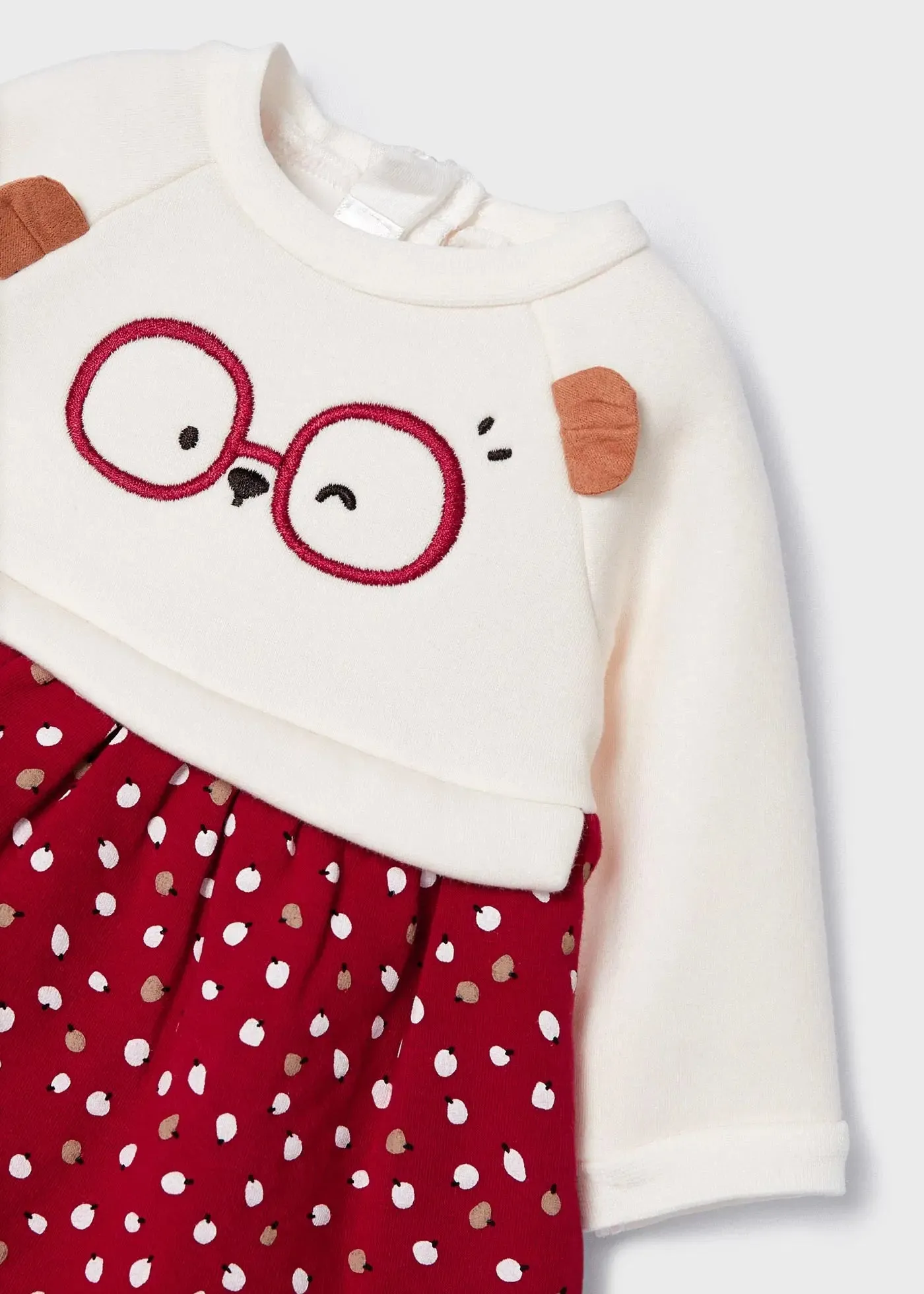 Newborn Mayoral Fleece Baby Girls Dress | Soft and Cozy