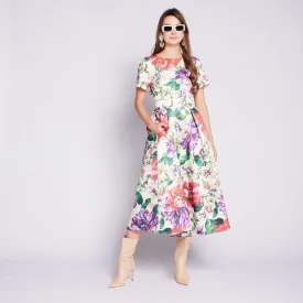 Flora Printed Dress