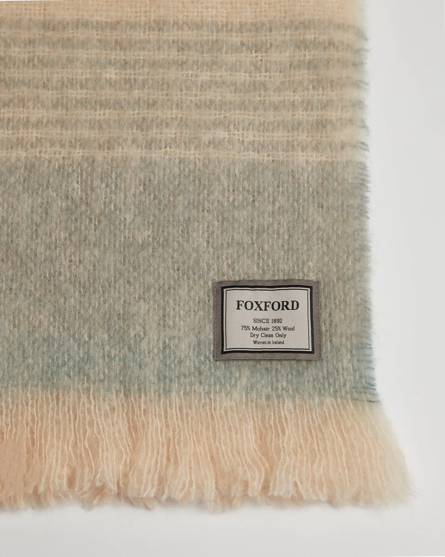 Foxford Heather Mohair Throw