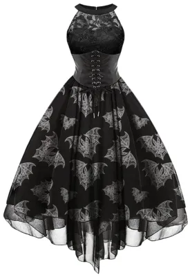 Halloween Gothic Steampunk Lace Dress