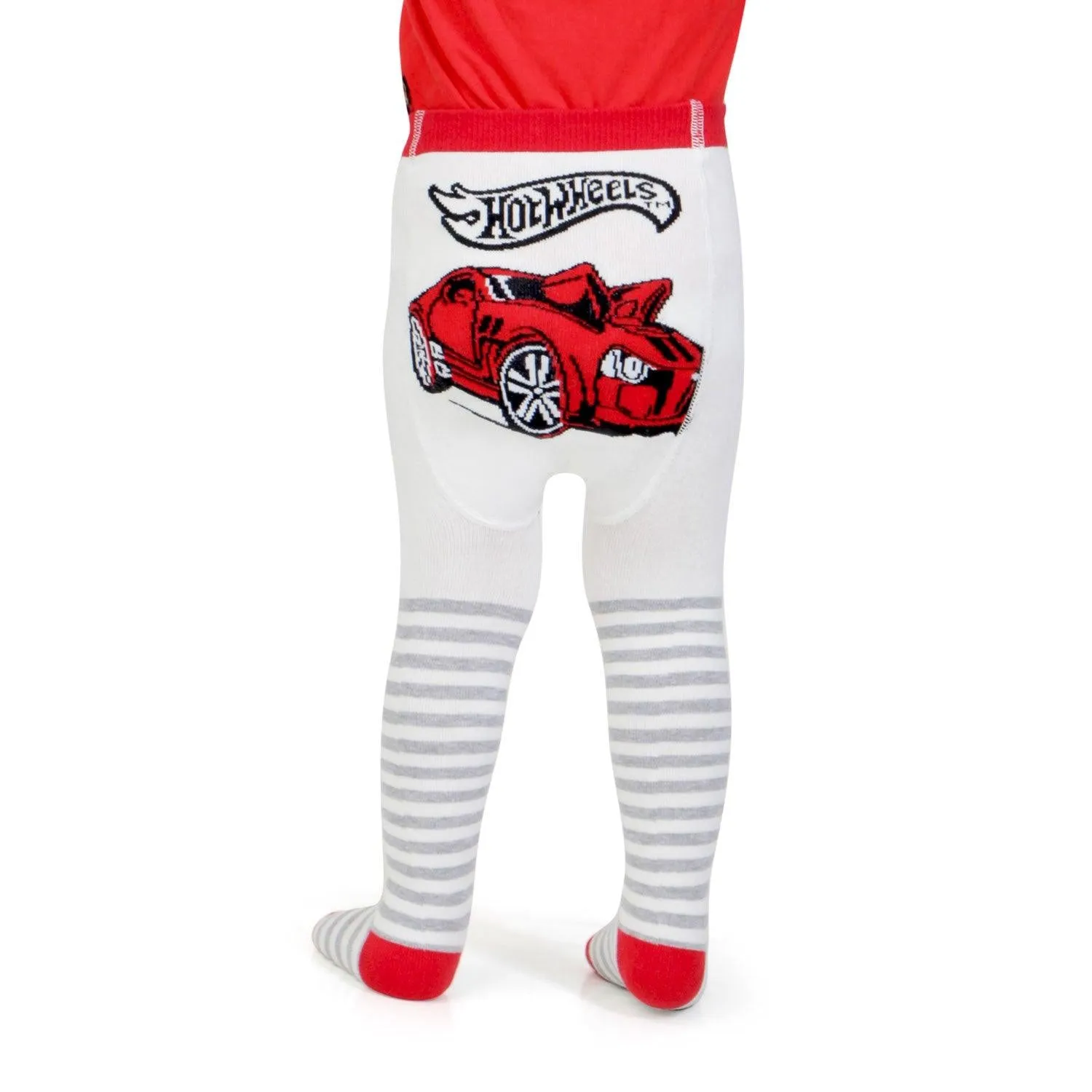 Hot Wheels Knitted Tights for Baby Boys ( 0-1 Years) - Cream