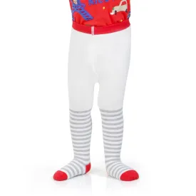 Hot Wheels Knitted Tights for Baby Boys ( 0-1 Years) - Cream