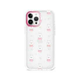 iPhone 12 Pro Max Rabbit in Pink Phone Case