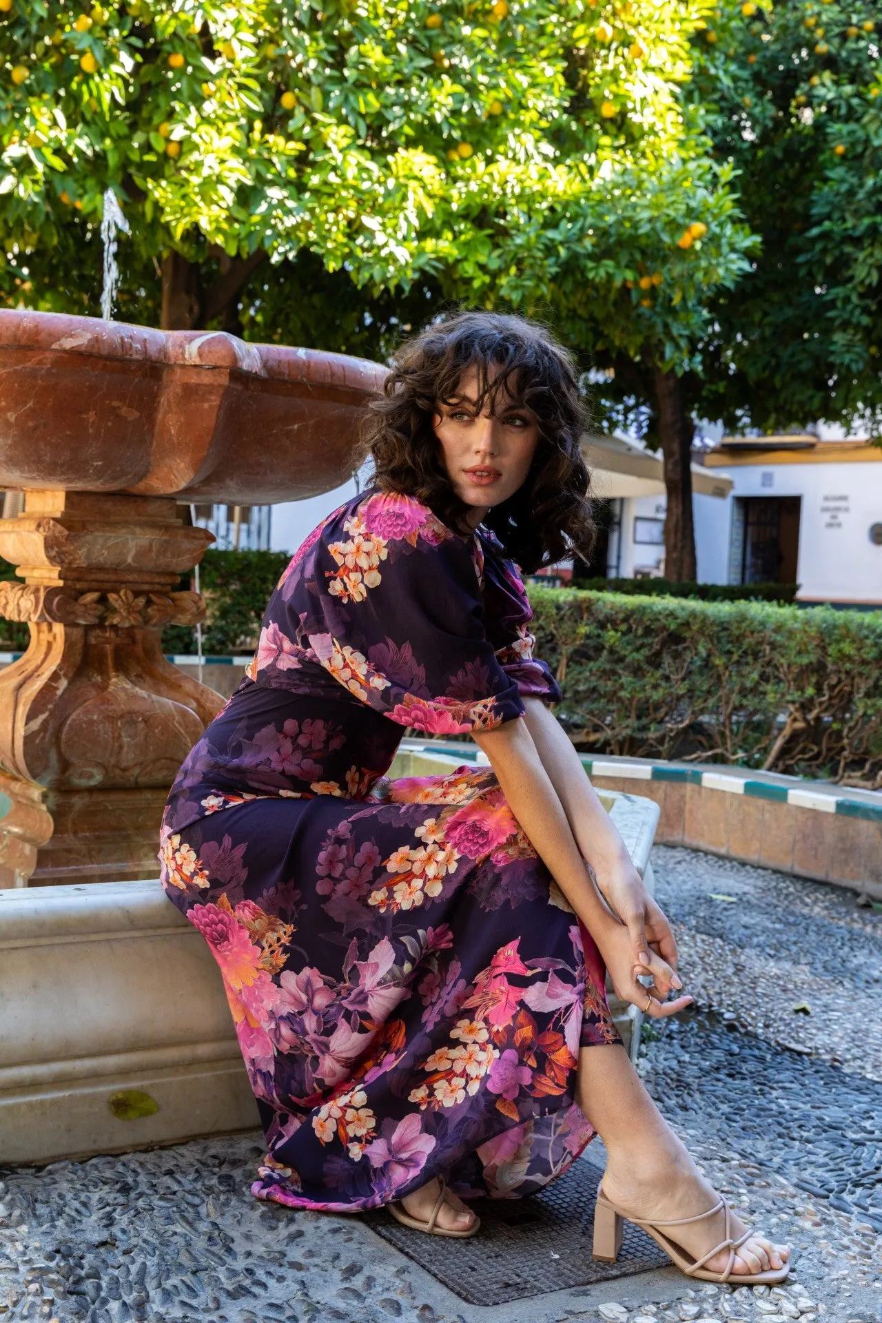 Kachel -  Florence Maxi Dress - Primrose