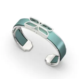 Kawung Silk Cuff - Teal Glow
