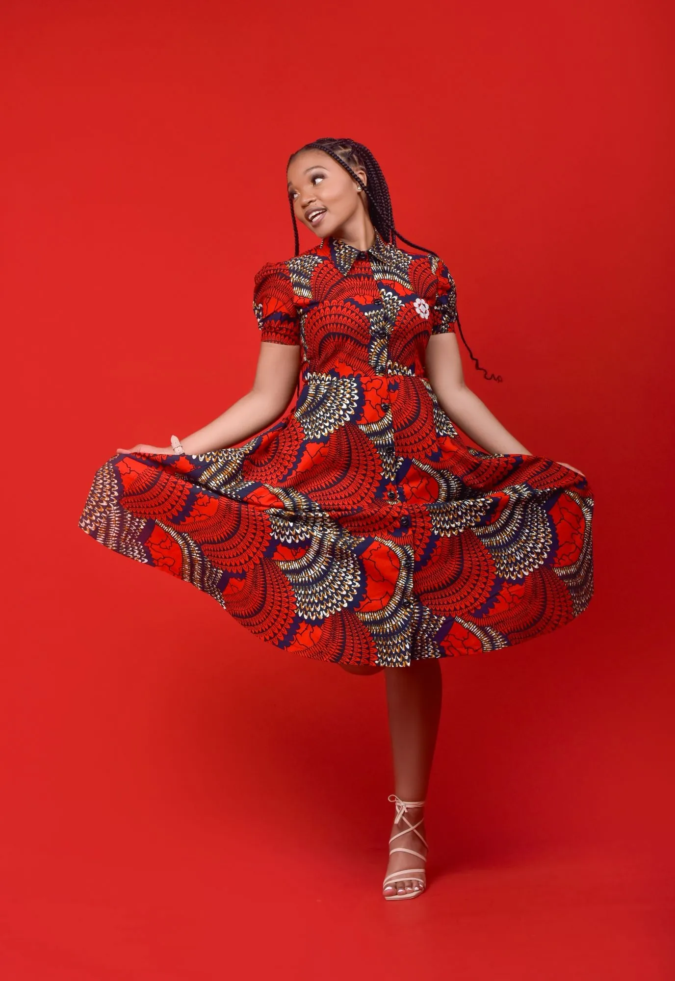 Ladies - Tariro Maxi-Shirt Dress