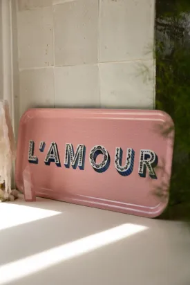L'amour Pink Tray