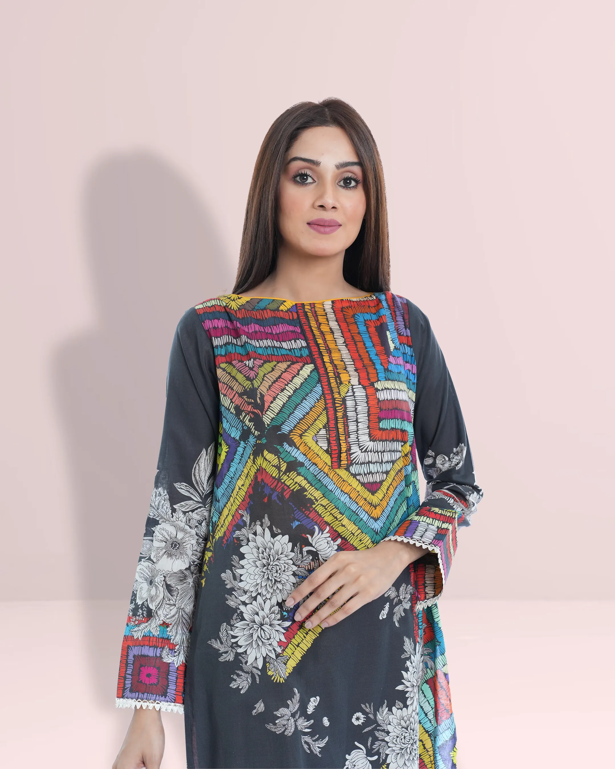 Lawn Digital Printed Shirt