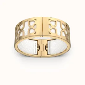 Lotus Bangle - Porcelain White