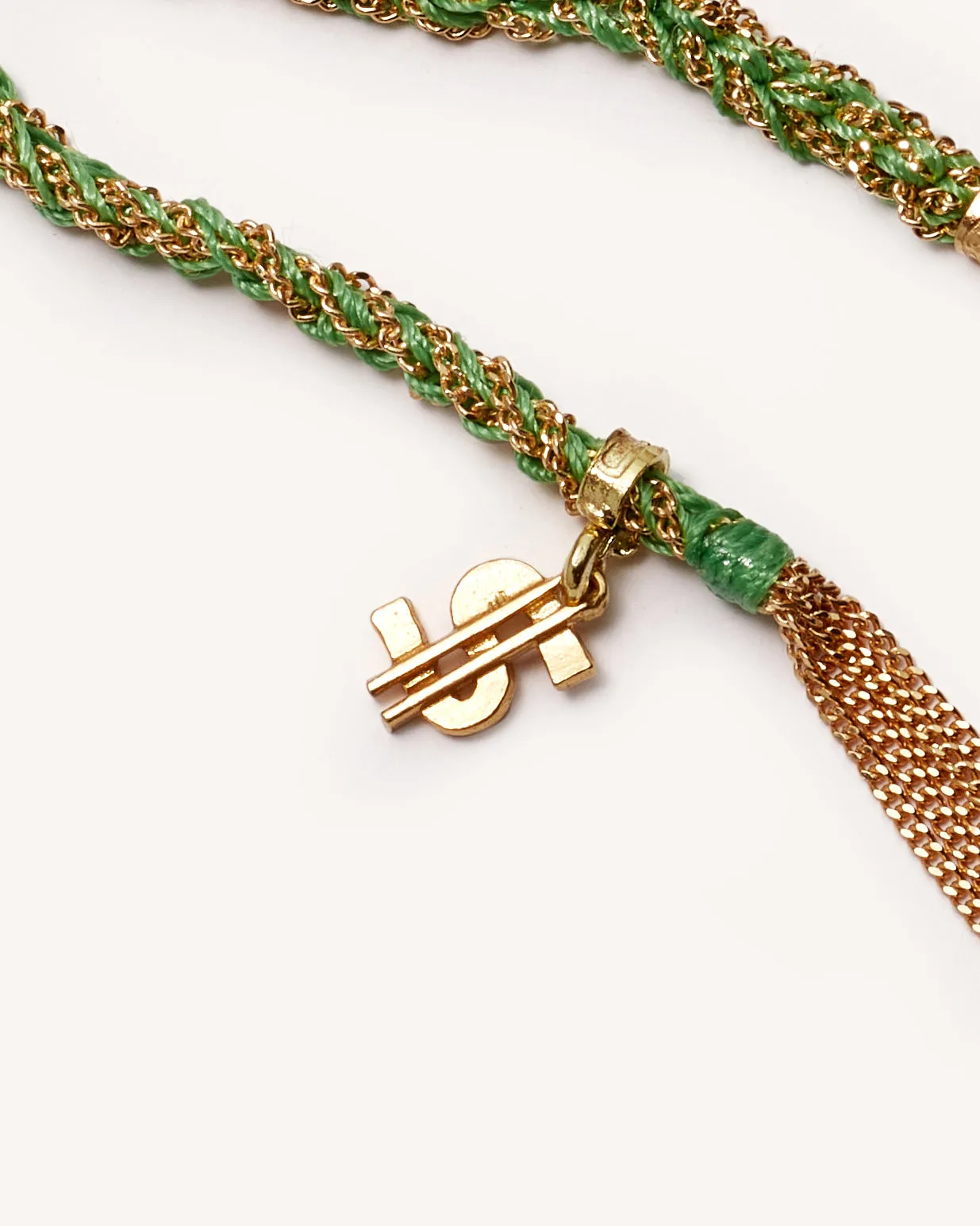 Lucky Necklace with Money Charm