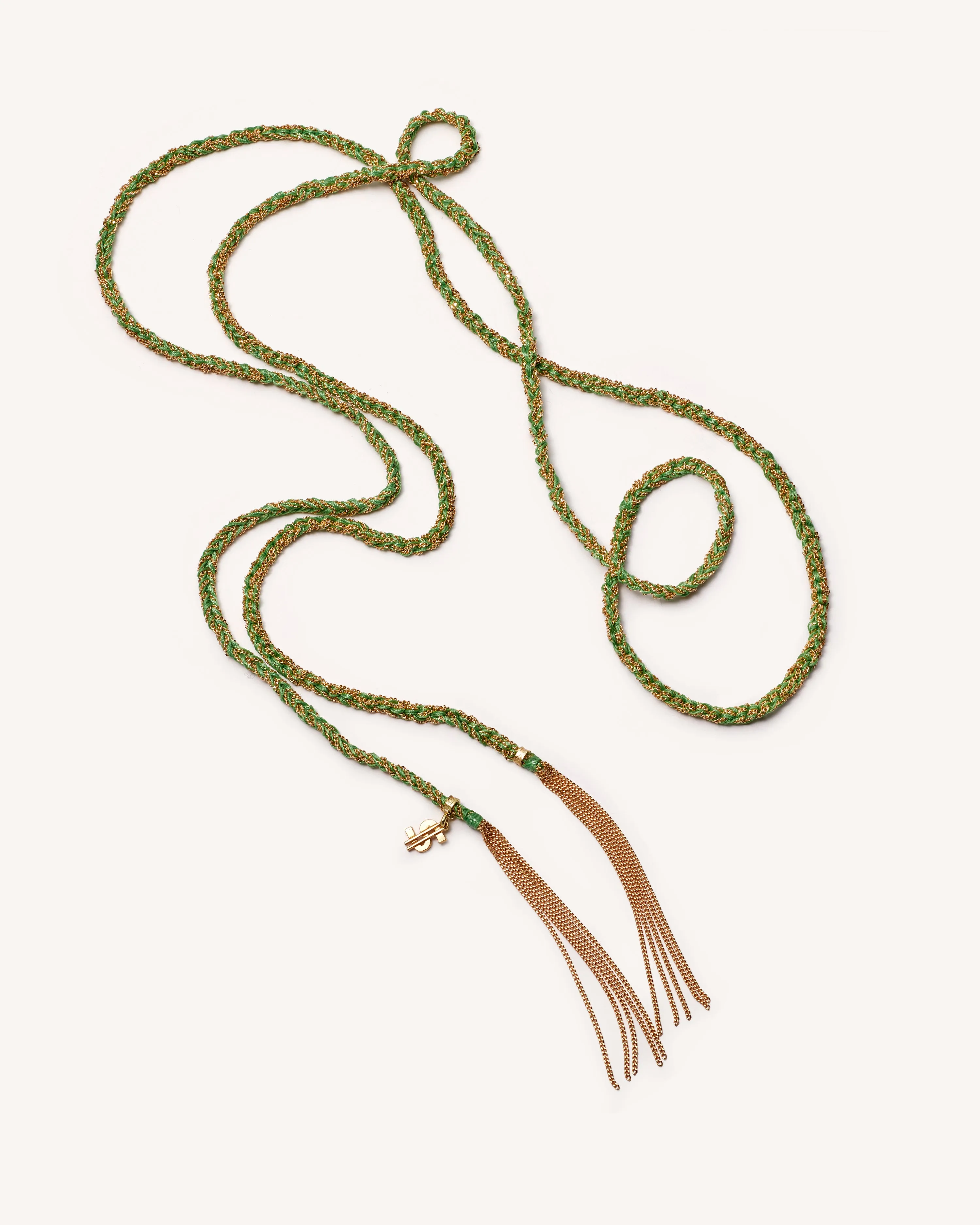 Lucky Necklace with Money Charm