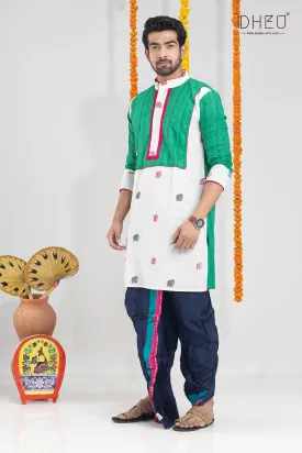 Maan Aviman-Kurta Dhoti(Optional)