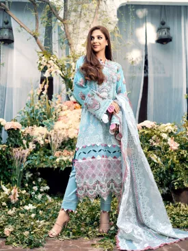 Maryam Hussain Luxury Lawn Collection 2023 – CRYSTAL