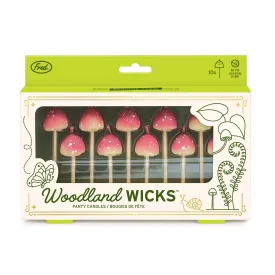 Mushroom Birthday Candles
