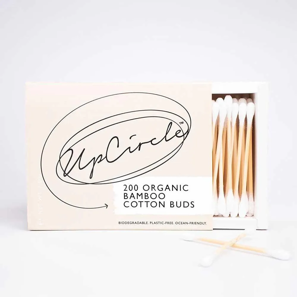 Organic Bamboo Cotton Buds - UpCircle