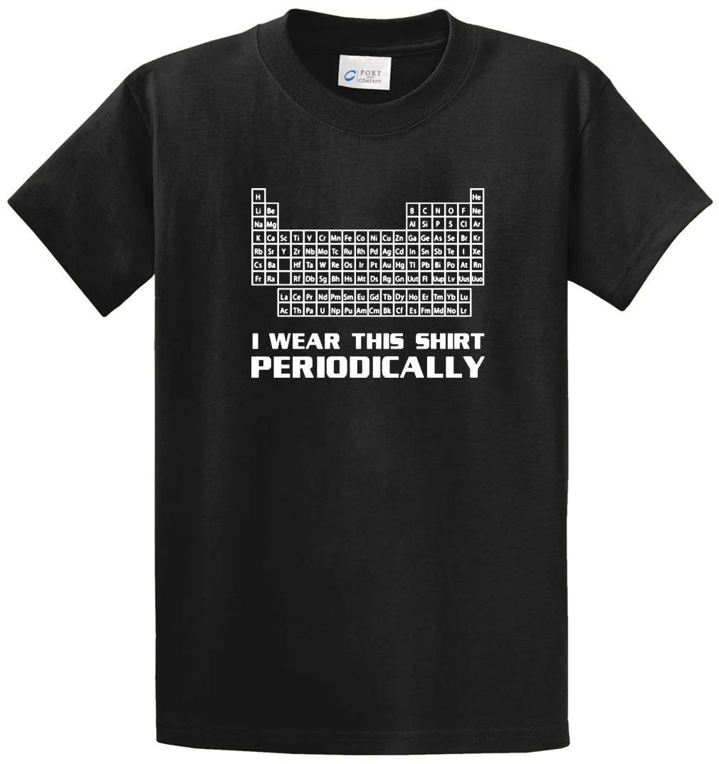 Periodically Printed Tee Shirt