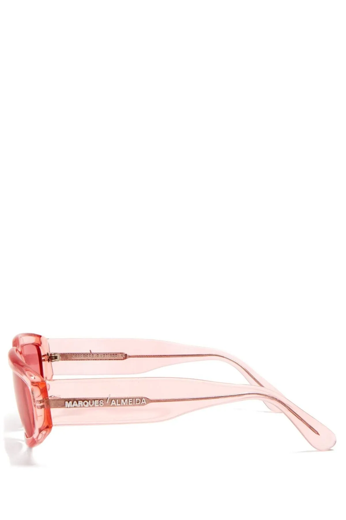 PINK ANGULAR FRAME SUNGLASSES