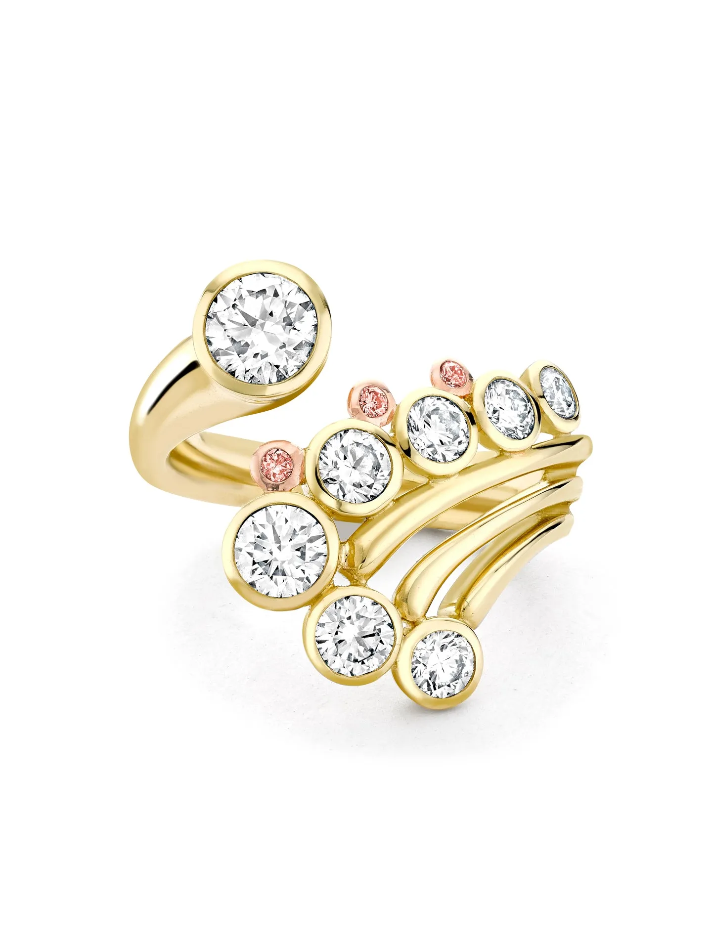 Raindance Chelsea Yellow Gold Diamond Ring