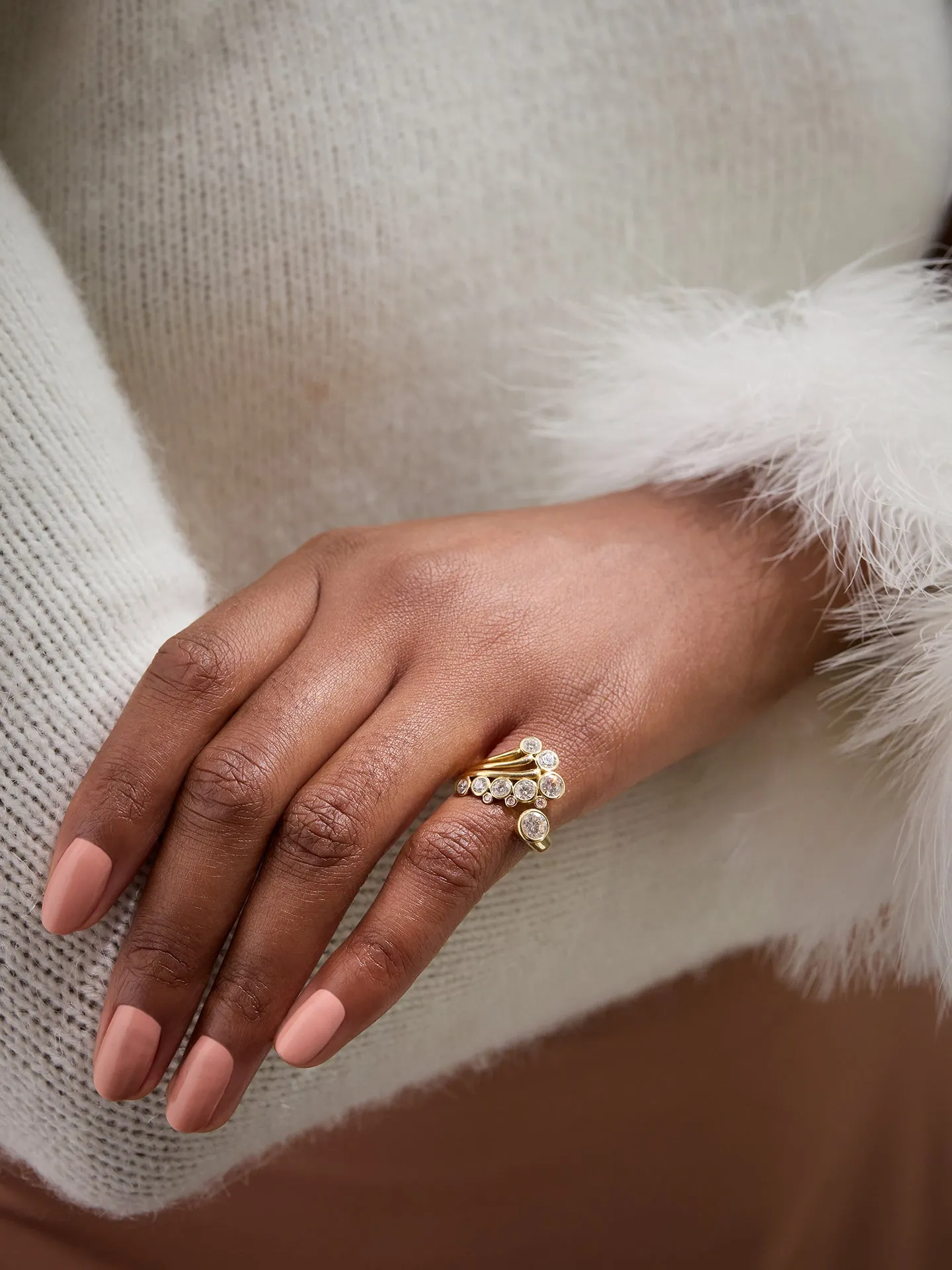 Raindance Chelsea Yellow Gold Diamond Ring