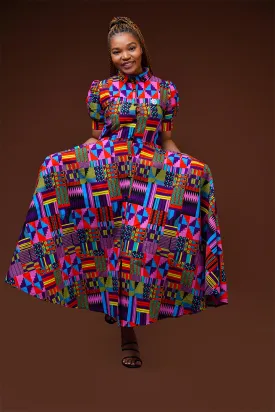 Rhandzu Maxi-Shirt Dress