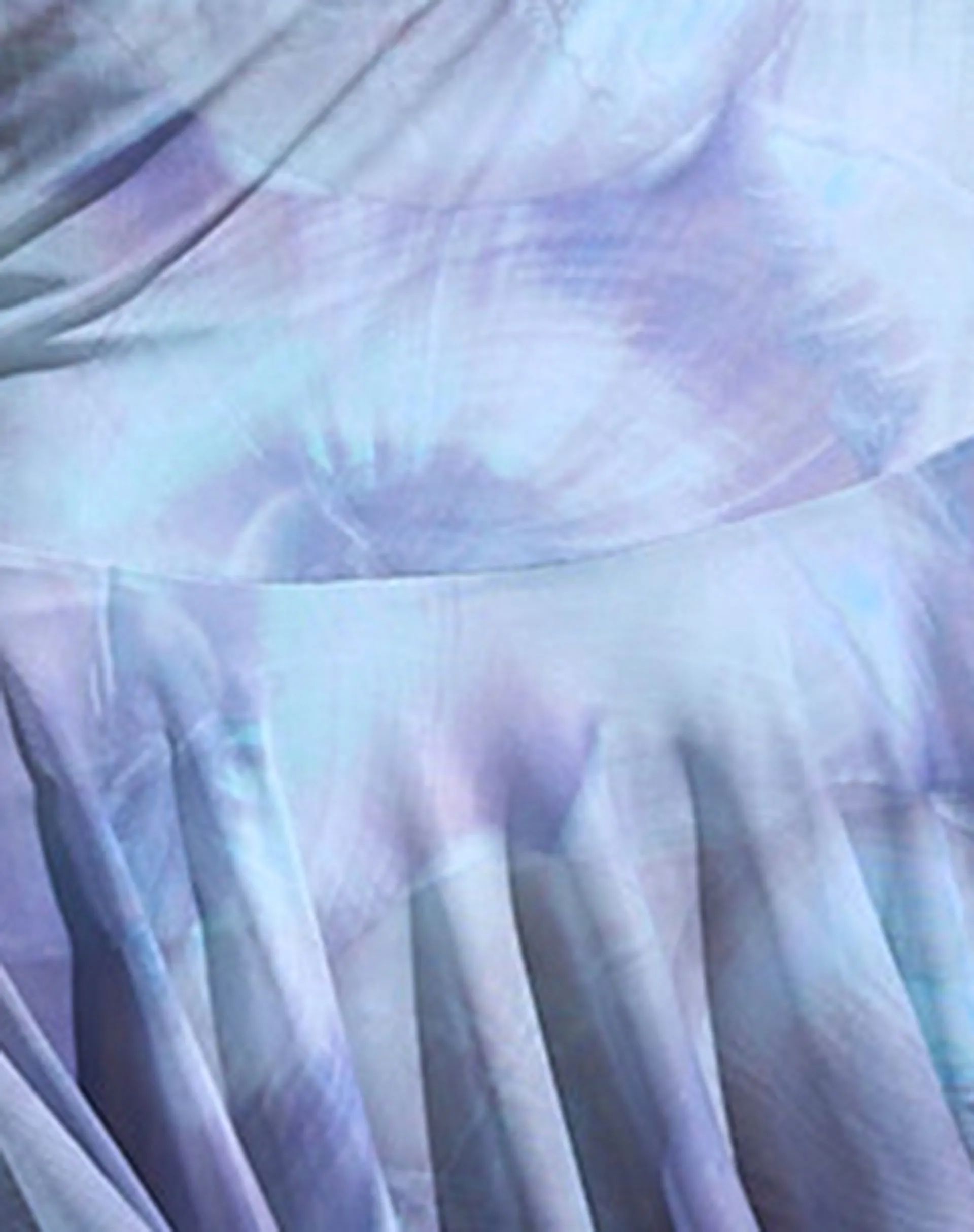 Sabit Mesh Mini Dress in Printed Pearly Shell