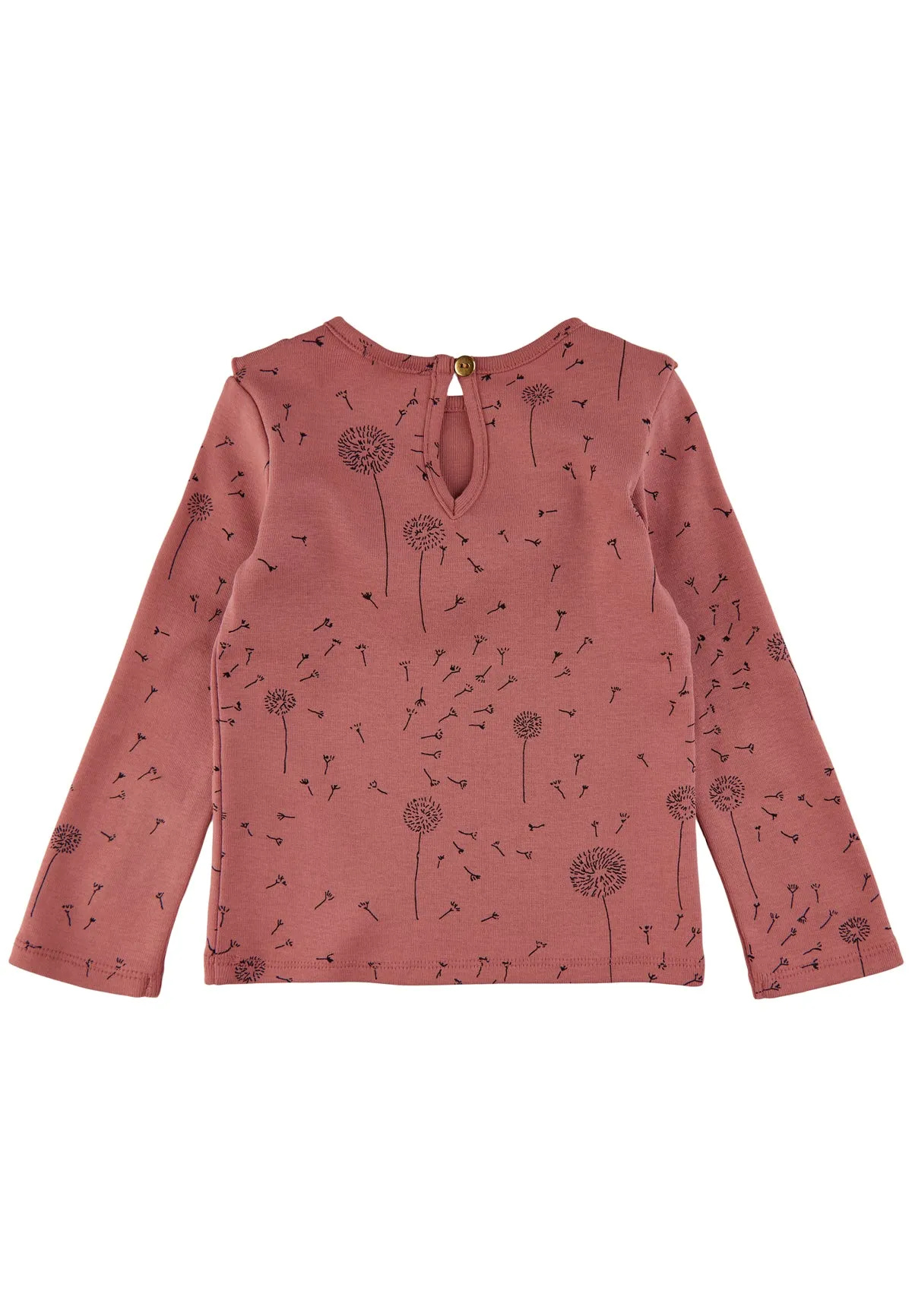 SGKarla L/S Tee w/Dandelion - Brick Dust