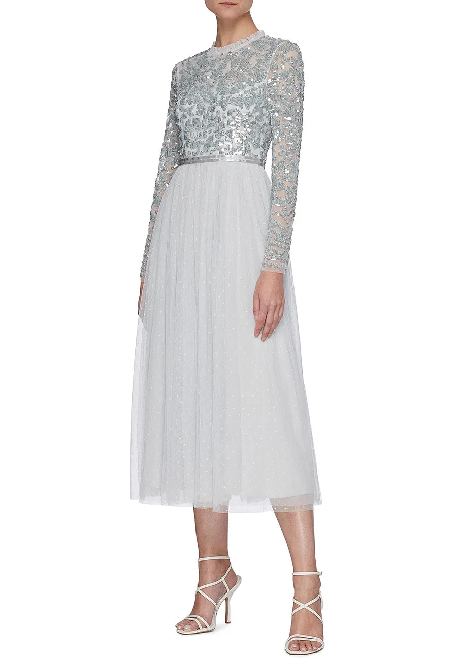 Silvery Blue Tempest Ballerina Dress (UK 8)