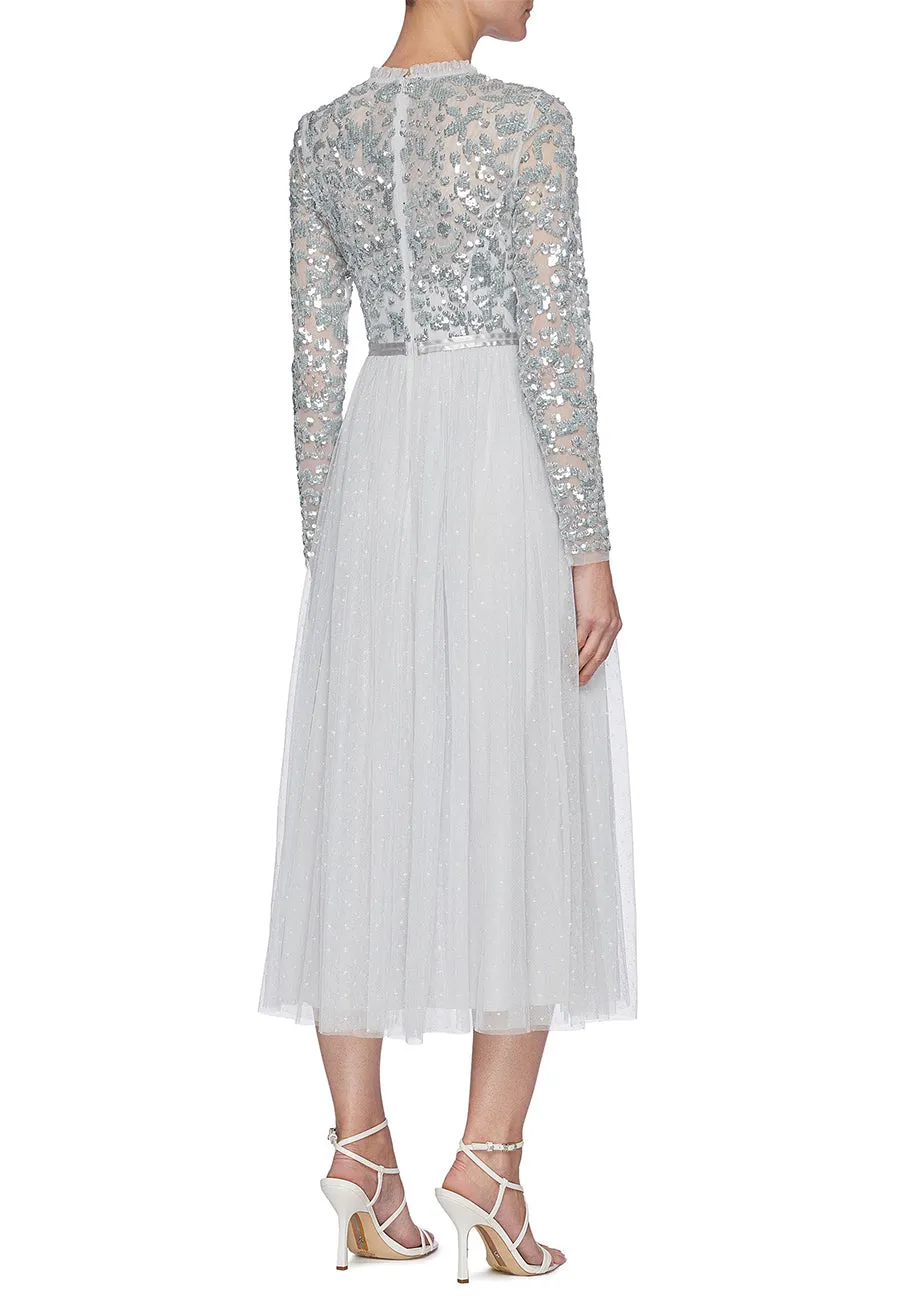 Silvery Blue Tempest Ballerina Dress (UK 8)