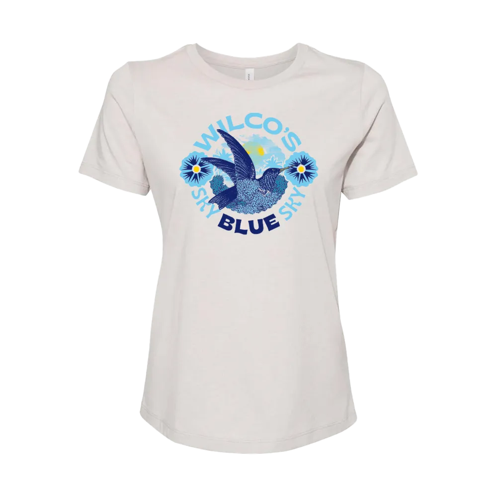 Sky Blue Sky 2022 Hummingbird Women's Cut T-Shirt
