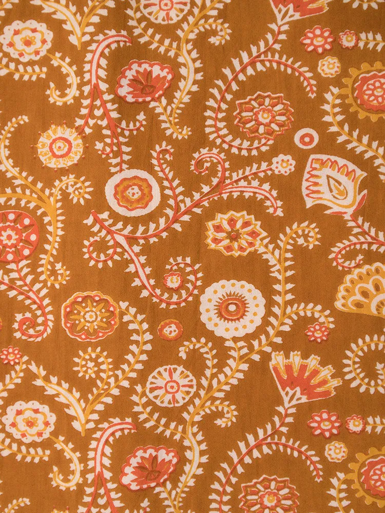 Sohla Mini Dress - Paprika Suzani