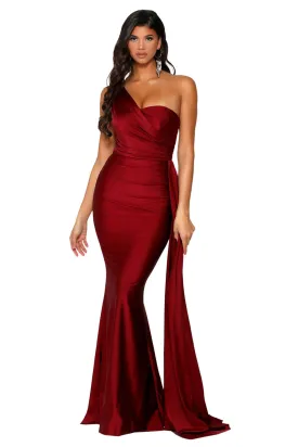 Style PS6321 in Deep Red by Portia & Scarlett (XXL & 3XL - Last Pieces)