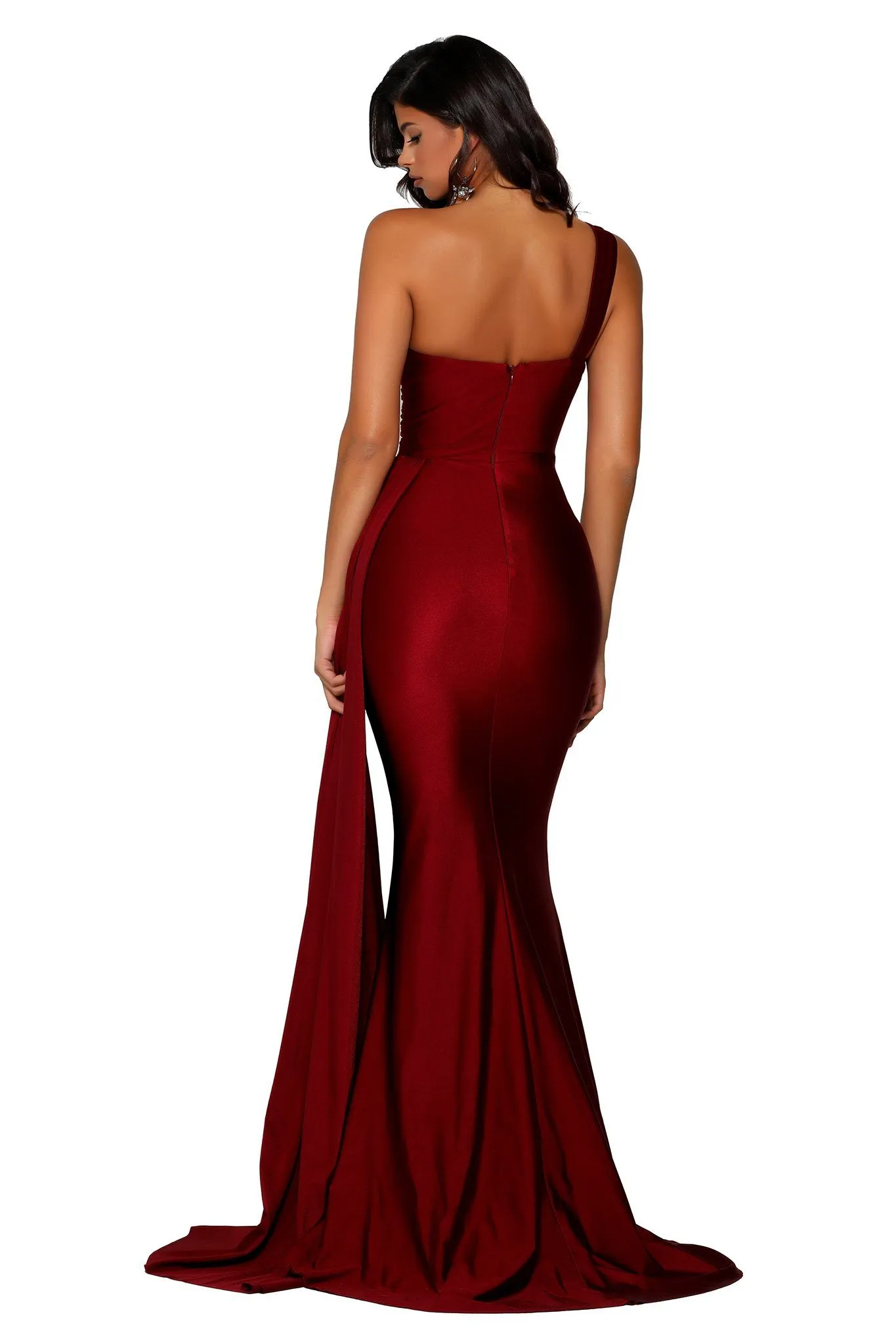 Style PS6321 in Deep Red by Portia & Scarlett (XXL & 3XL - Last Pieces)