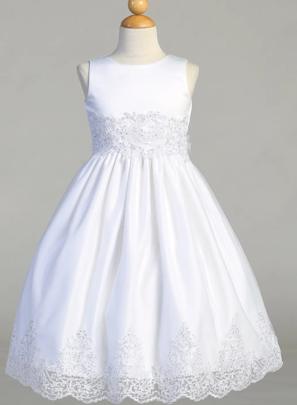 Swea Pea & Lilli Embroidered Lace with Sequins on Tulle Dress LNKSP184