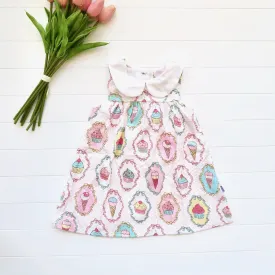 Tea Rose Dress in Sweet Dessert