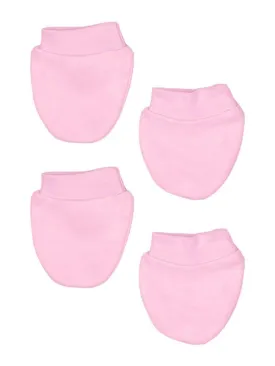Tiny Baby Scratch Mitts, 2 Pack, Pink