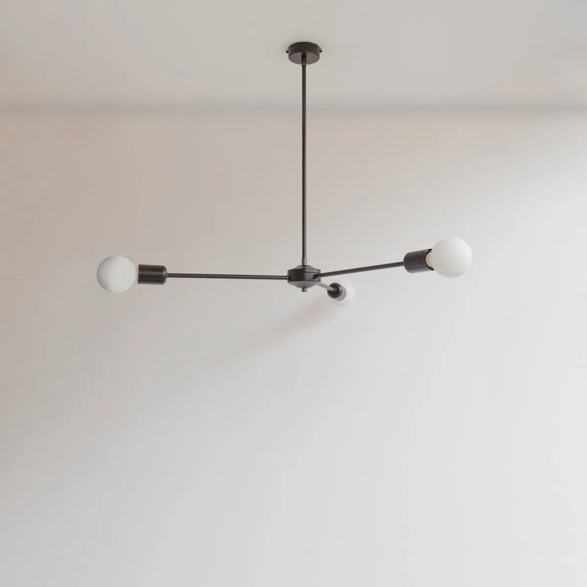 Triple Arm Chandelier