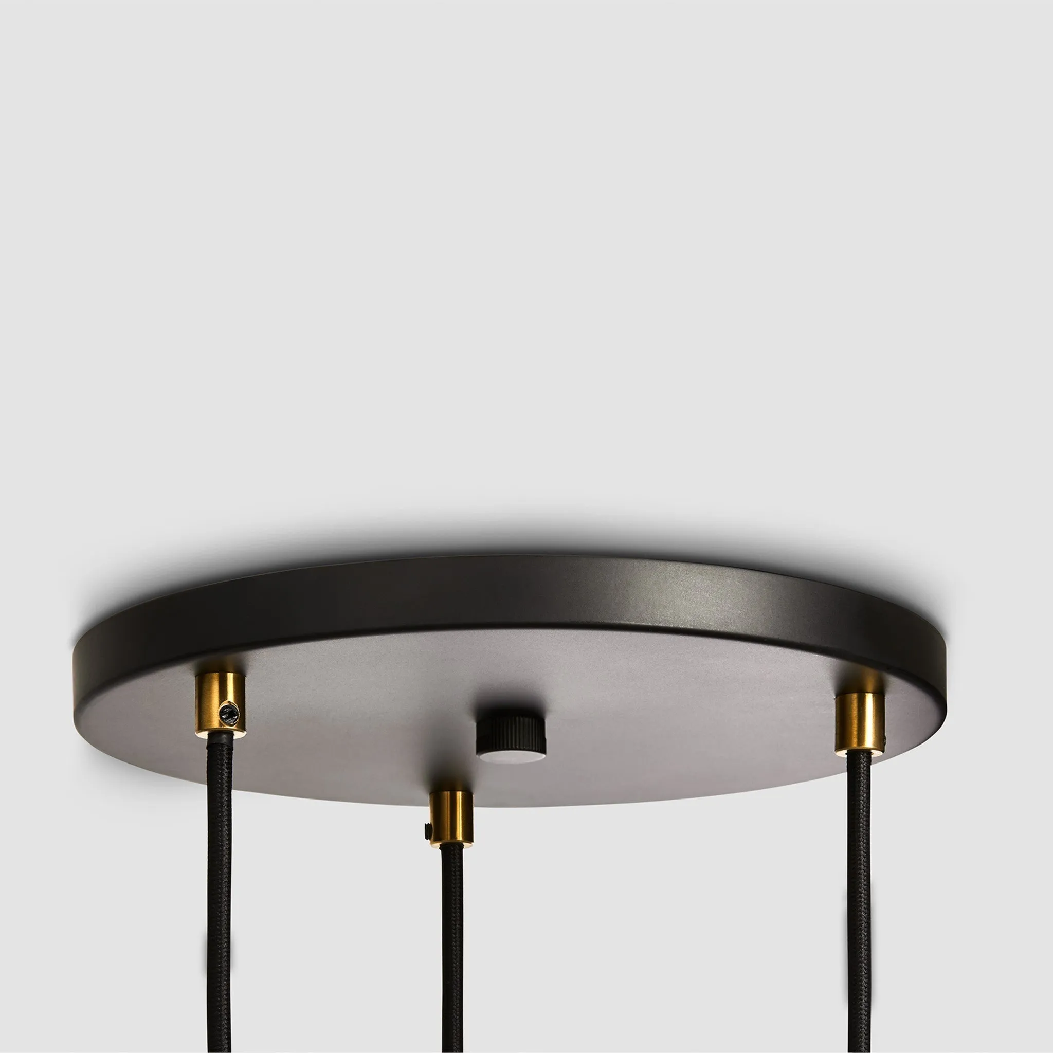 Triple Pendant in Oak   Sphere IV