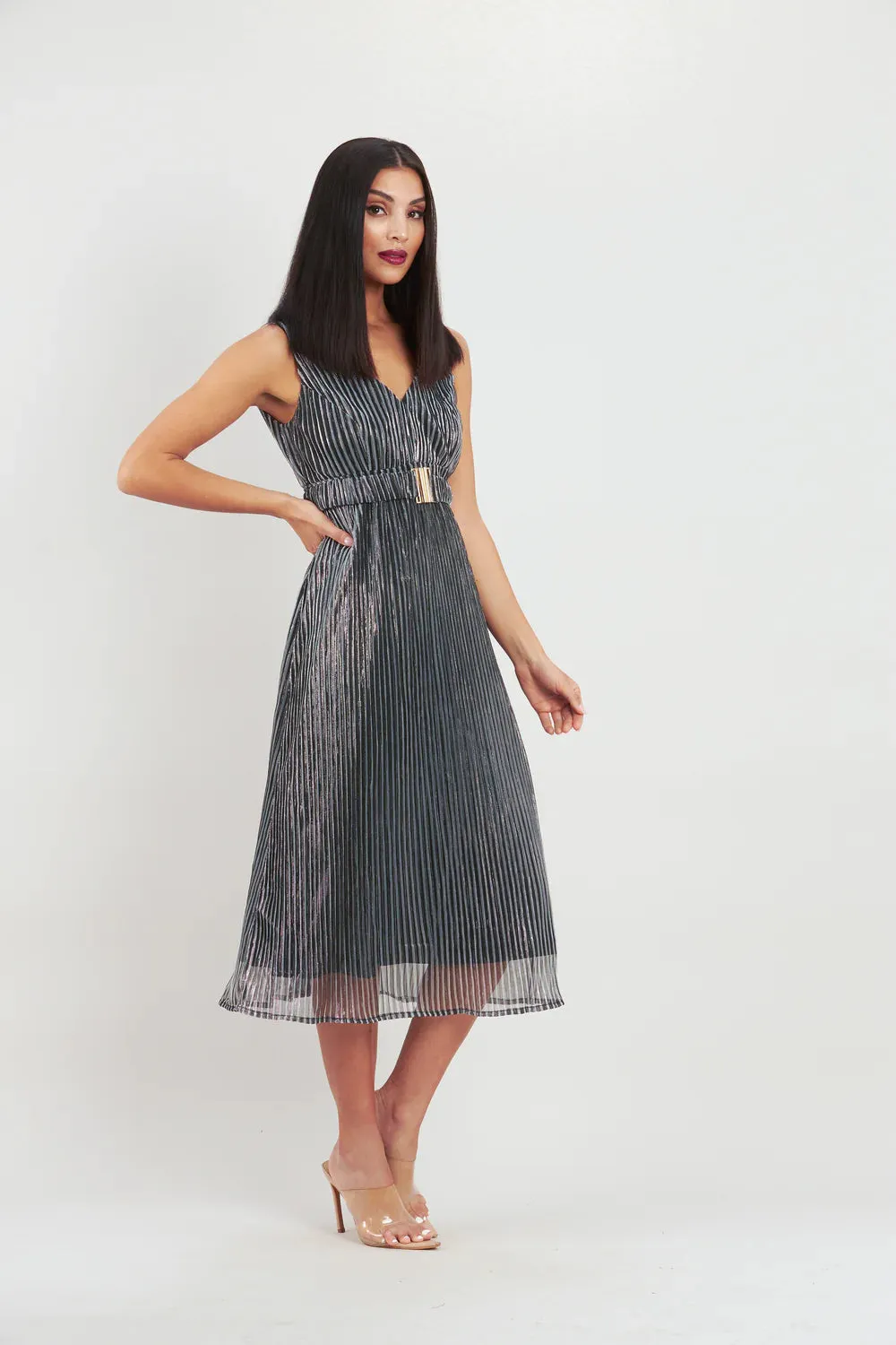 Valentina strap maxi dress