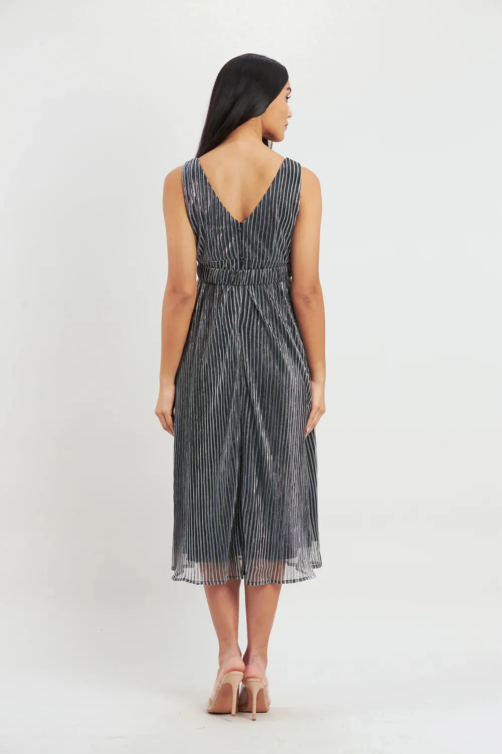 Valentina strap maxi dress