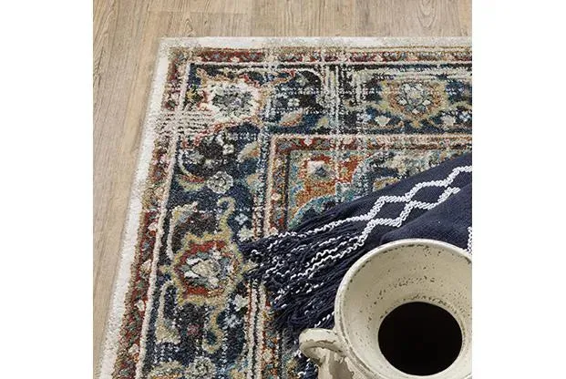 Venice 054X8 Beige/Blue Rug