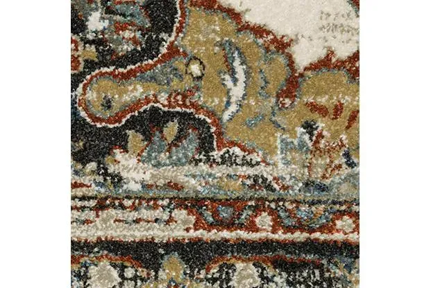 Venice 054X8 Beige/Blue Rug