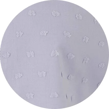 Women's Lilac Dobby Spot Semi-Fitted Shirt